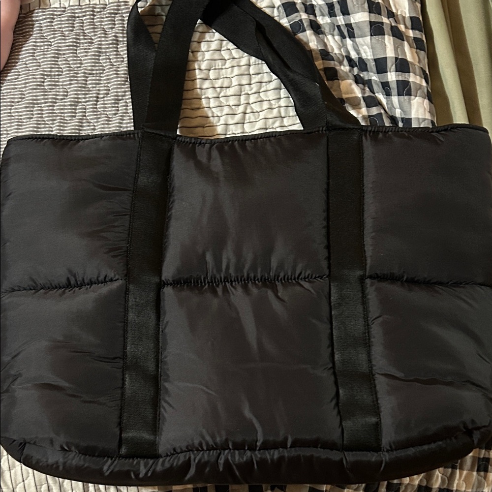 Abercrombie & Fitch Black Tote Bag